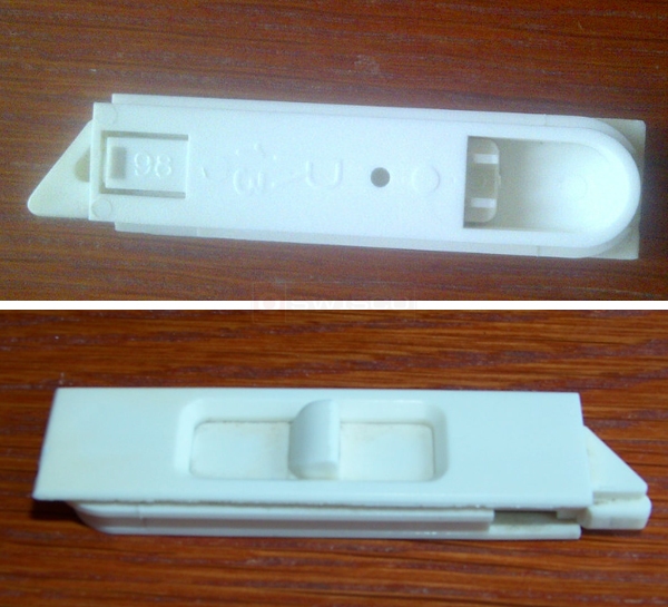 User submitted photos of a tilt latch.
