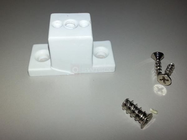 User submitted a photo of a drawer slide spacer.