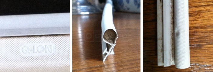 User submitted photos of weatherstripping.