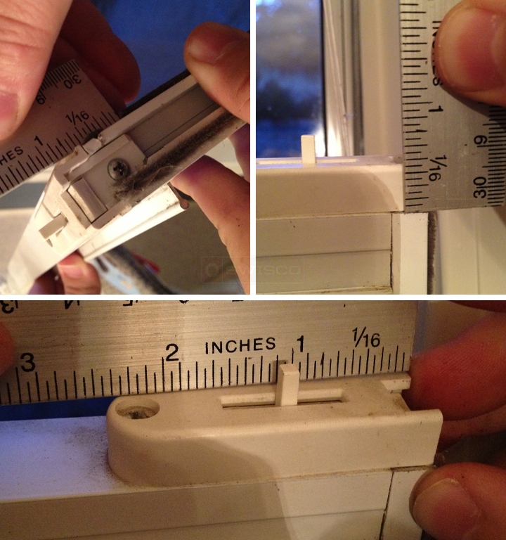User submitted photos of a tilt latch.