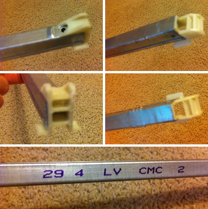 User submitted photos of a window balance.