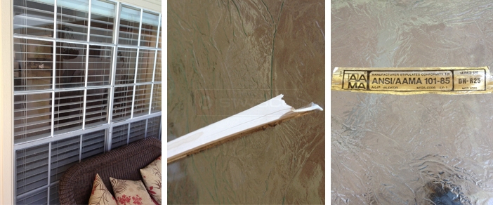 User submitted photos of snap in glazing.