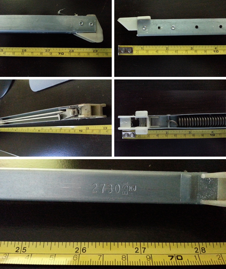 User submitted photos of a window balance.