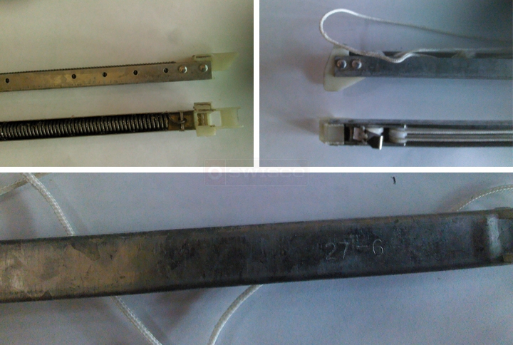 User submitted photos of a window balance.