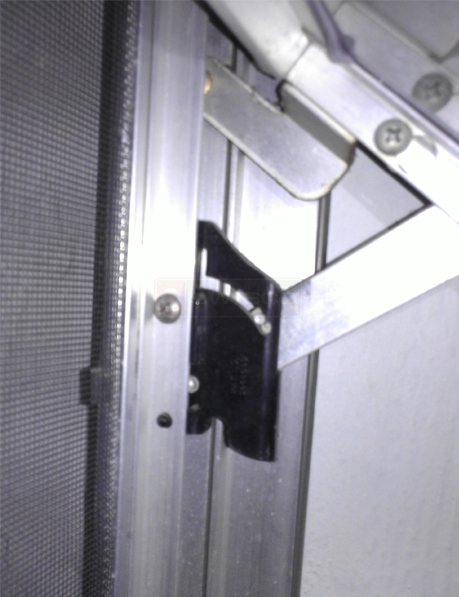 User submitted a photo of awning window hardware.