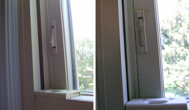 User submitted photos of window hardware.