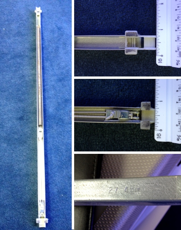User submitted photos of a window balance.