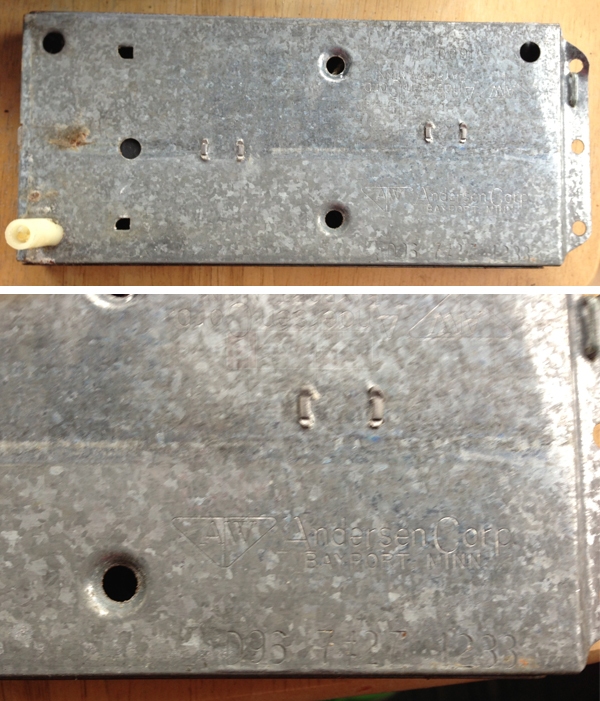 User submitted photos of a window balance.