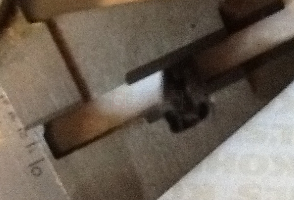 User submitted a photo of window spline.