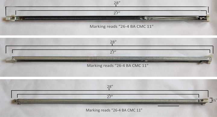 User submitted photos of a window balance.
