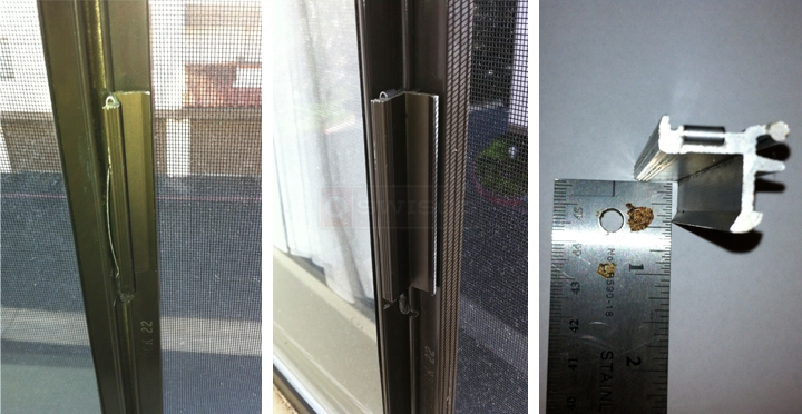 User submitted photos of a window latch.