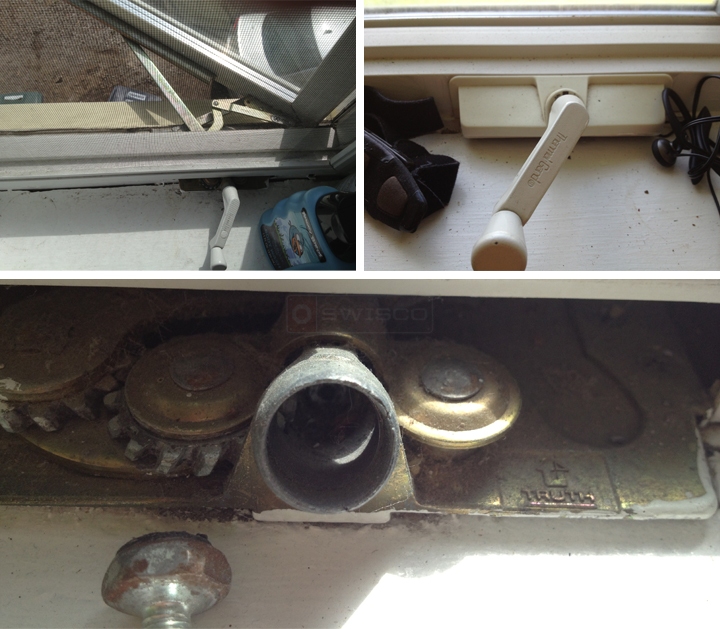 User submitted photos of a window operator.