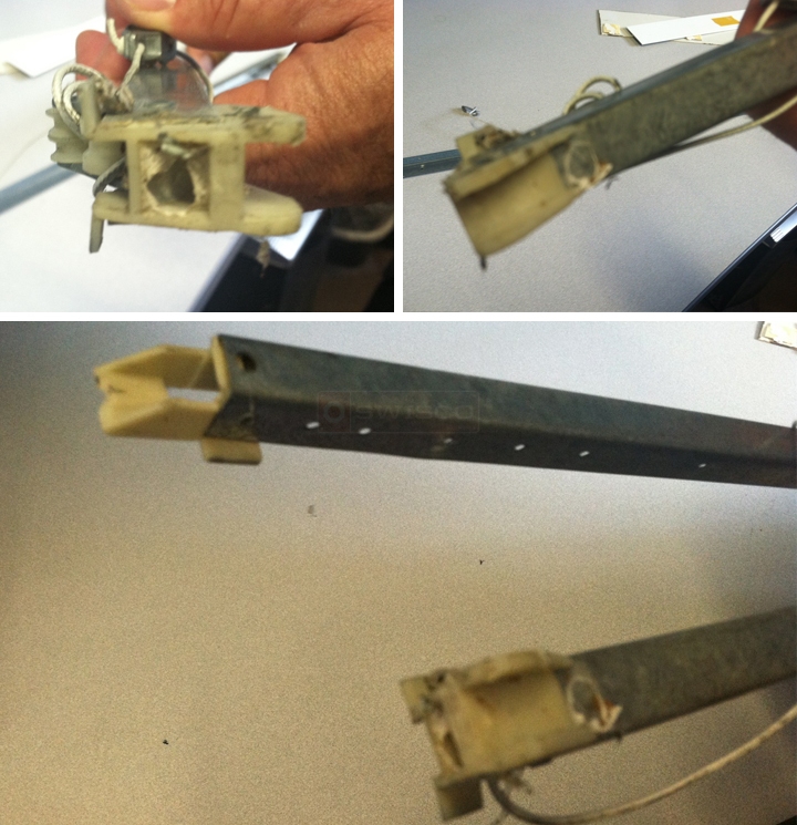 User submitted photos of a window balance.