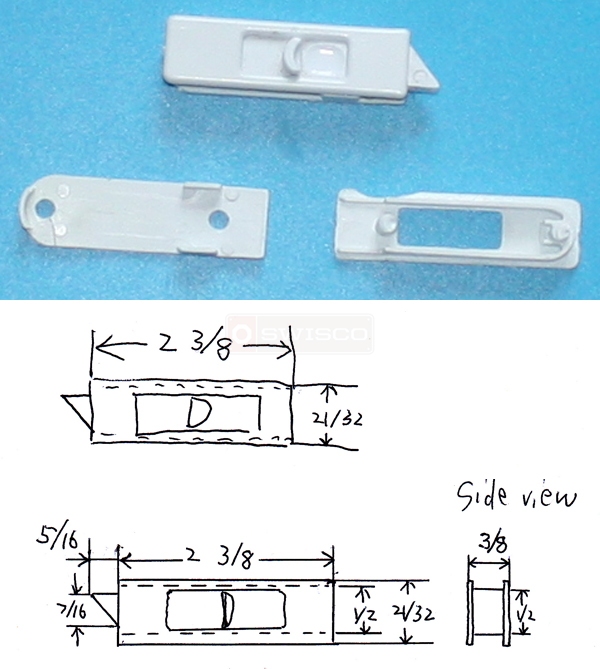 User submitted photos of a tilt latch.