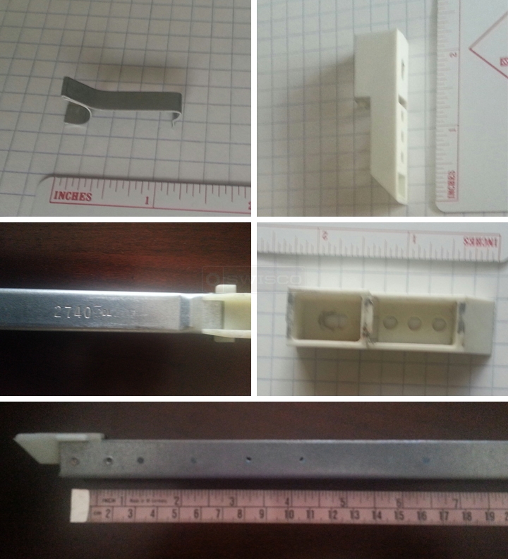 User submitted photos of window hardware.