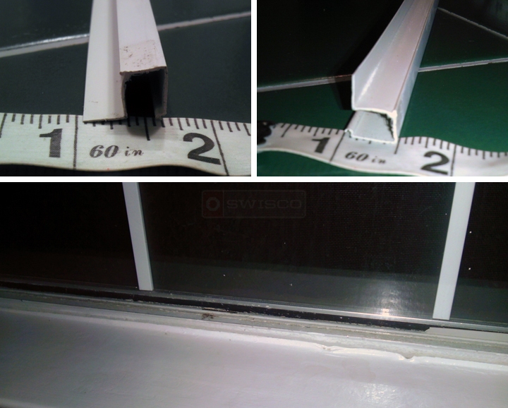 User submitted photos of a glazing bead.