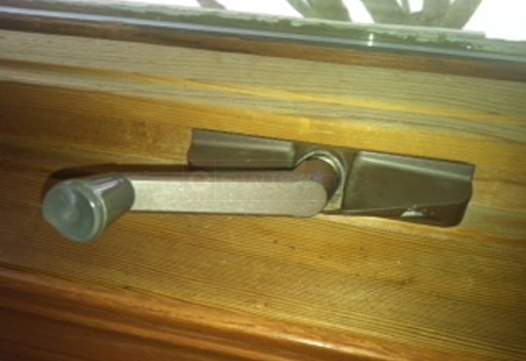 User submitted photos of a window operator handle.