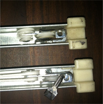 A customer submitted image of their balance attachments.