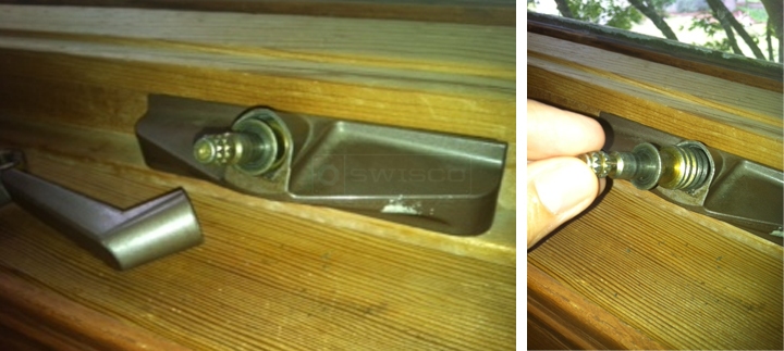 User submitted photos of a window operator.