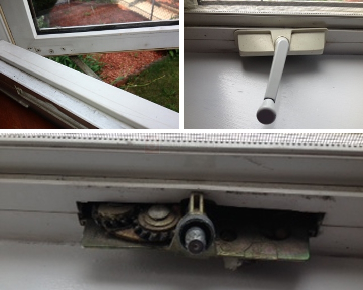 User submitted photos of a window operator.