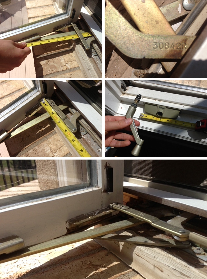 User submitted photos of a window operator.