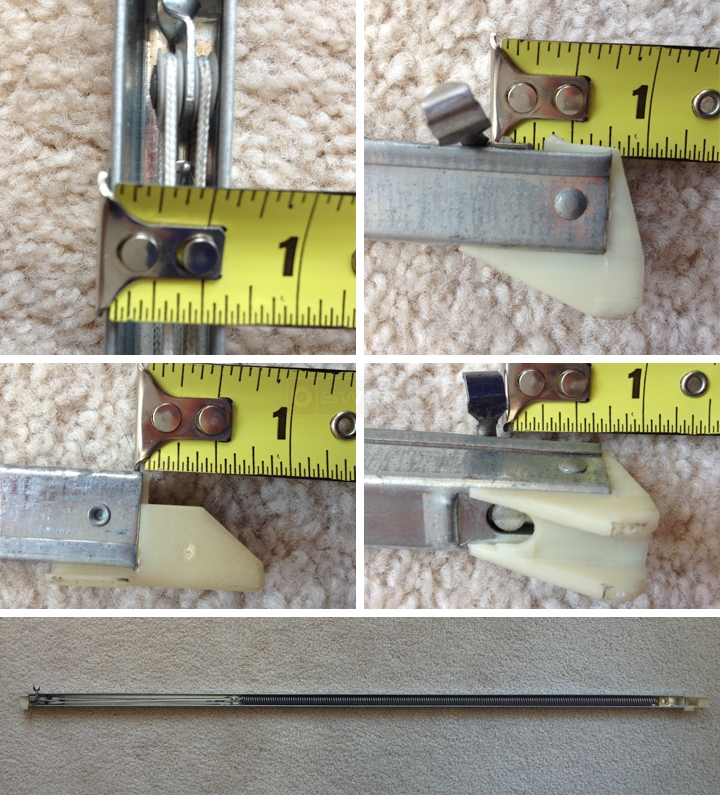 User submitted photos of a window balance.