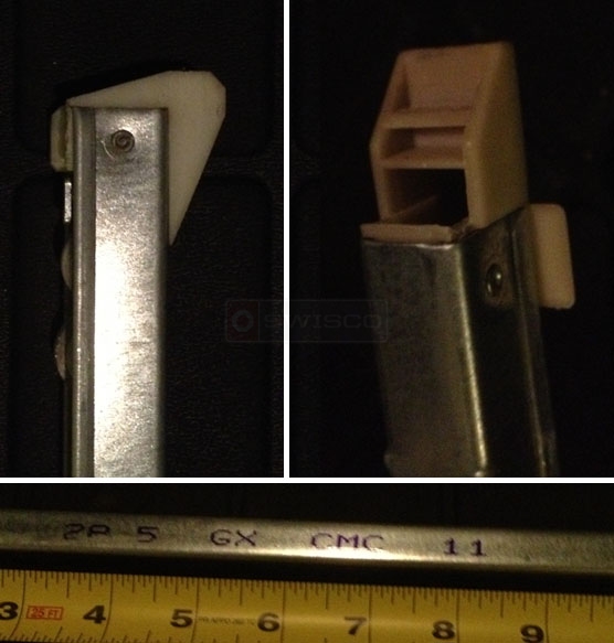 A customer submitted image of their channel balance attachment.