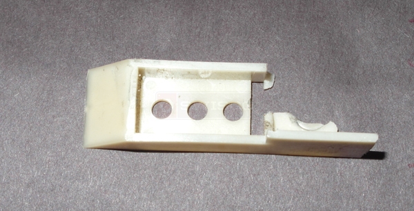 User submitted a photo of a top sash guide.