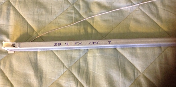 User submitted a photo of a window balance.