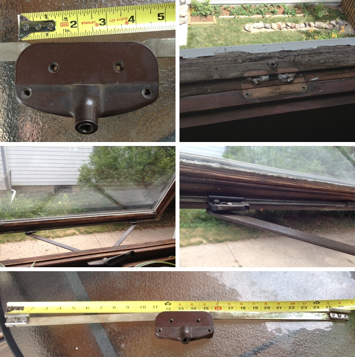 User submitted photos of a window operator.