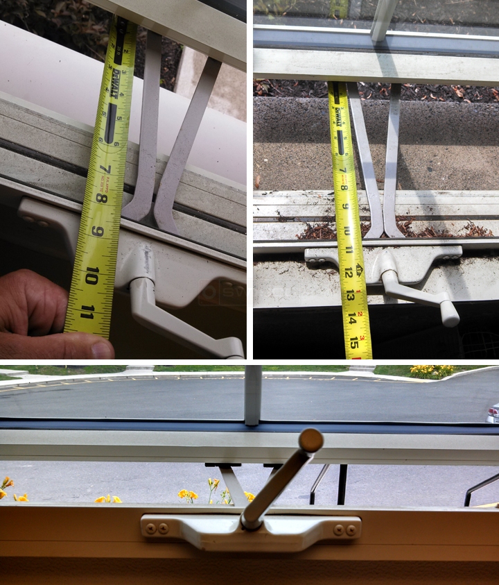 User submitted photos of a window operator.