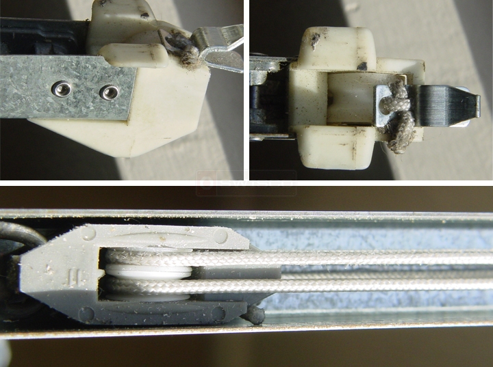 User submitted photos of a window balance.
