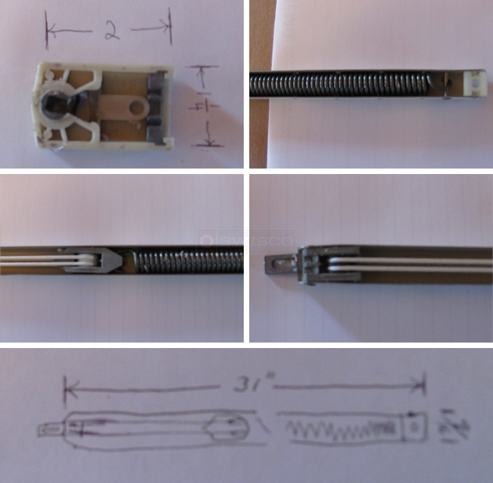 User submitted photos of a window balance.