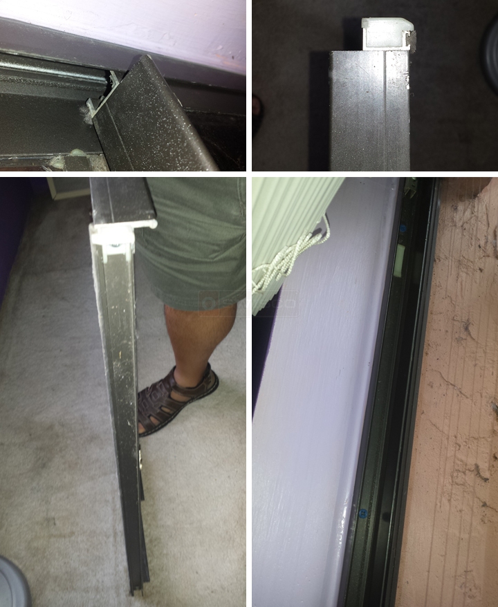 User submitted photos of window hardware.