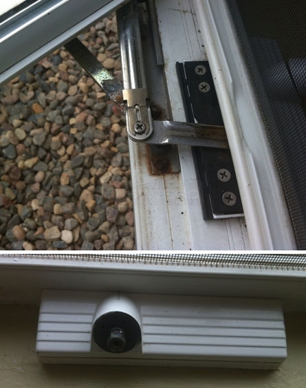 A customer submitted image of their casement window operator.