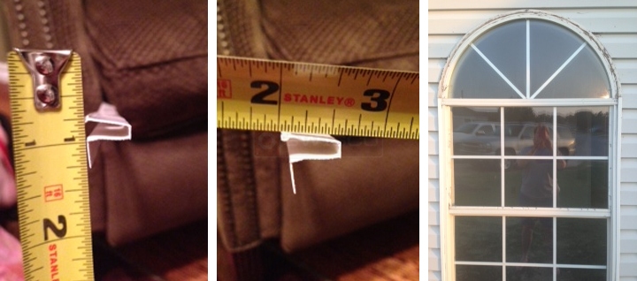 User submitted photos of snap in glazing.