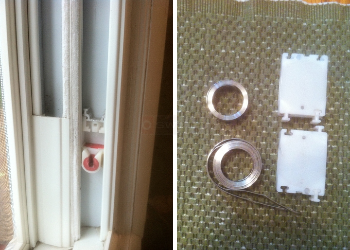 User submitted photos of a window balance.