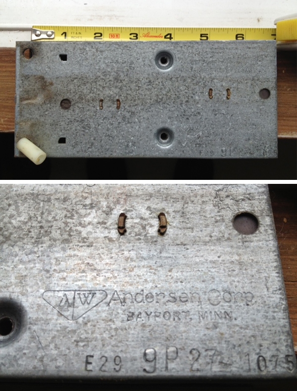 User submitted photos of a window balance.