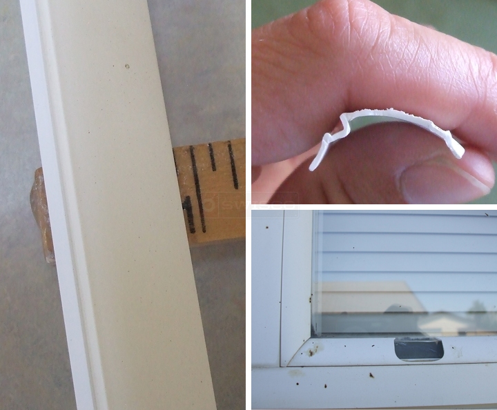 User submitted photos of snap in glazing.