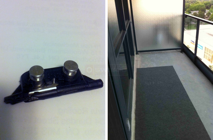 User submitted a photo of a window bracket.