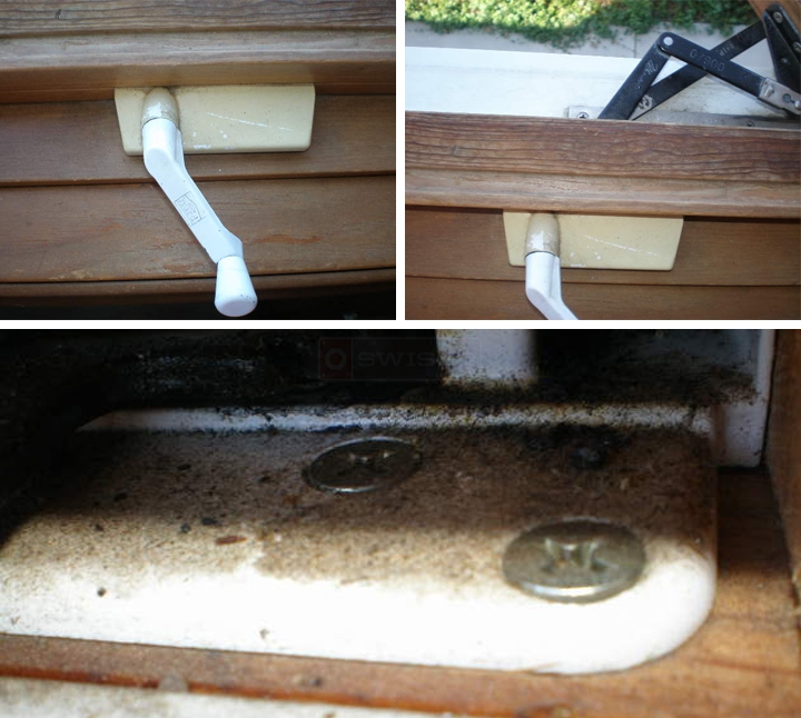 User submitted photos of a window operator.