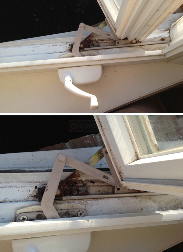 User submitted photos of a window operator.