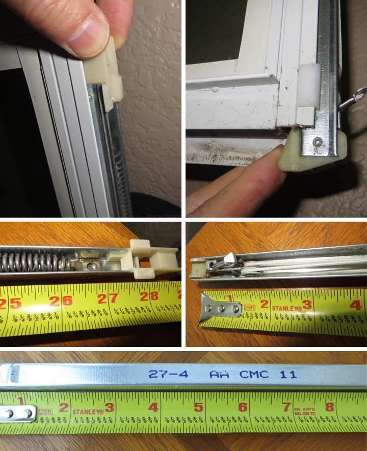 User submitted photos of a window balance.