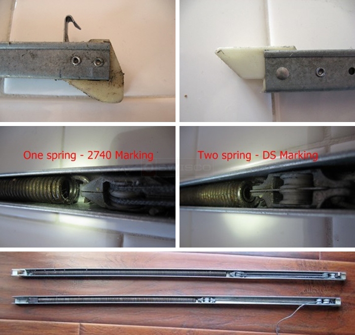 User submitted photos of a window balance.