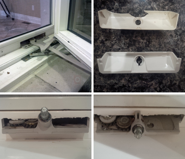 User submitted photos of a window operator.