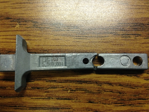 User submitted picture of Kohler pivot bar.
