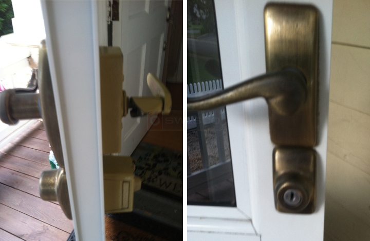 User submitted photos of door handles.