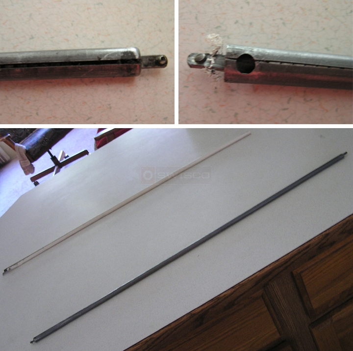 User submitted photos of a window balance.