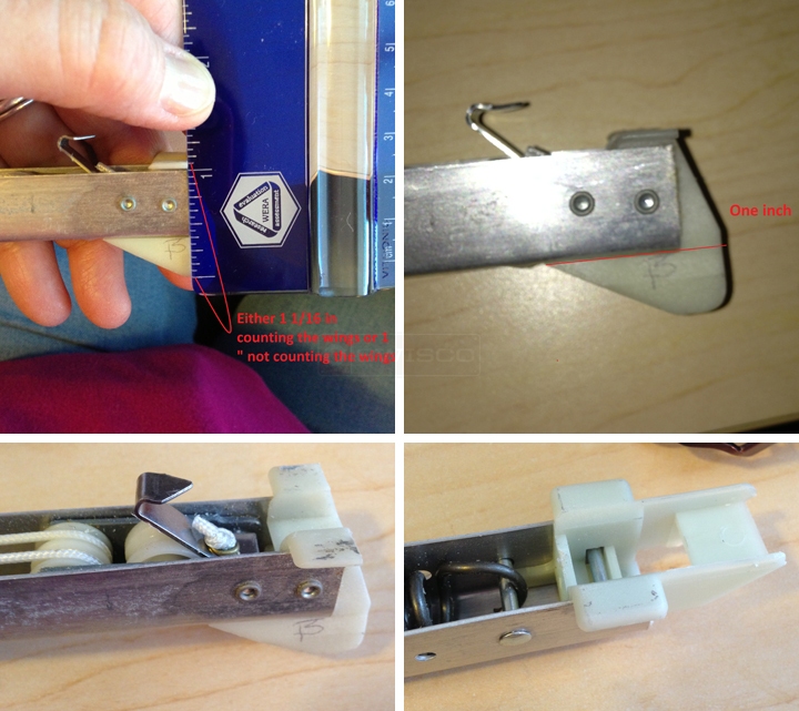 User submitted photos of a window balance.