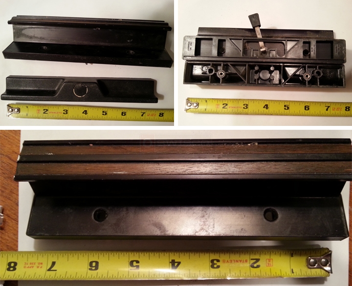 User submitted photos of patio door handles.